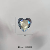 Heart- front small 6×6mm