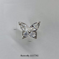 silver parts – butterfly