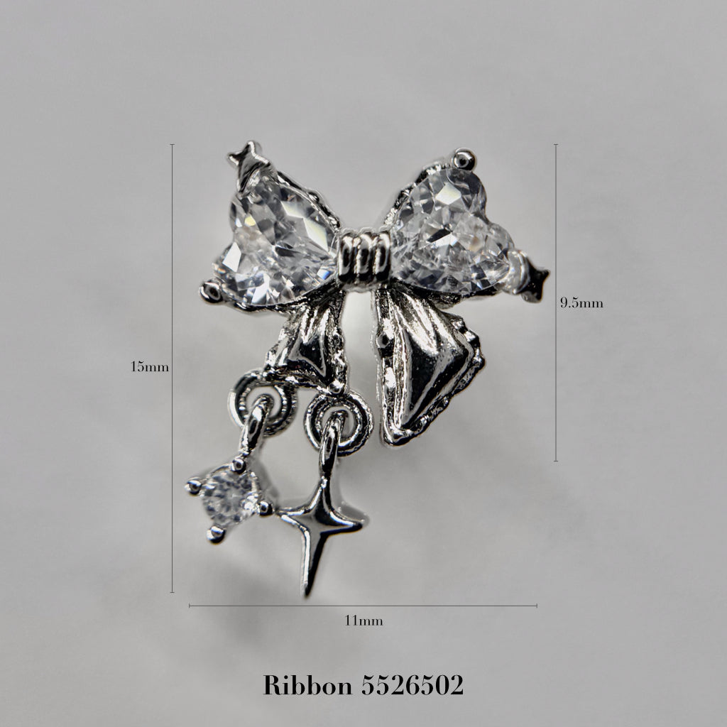 silver parts – ribbon
