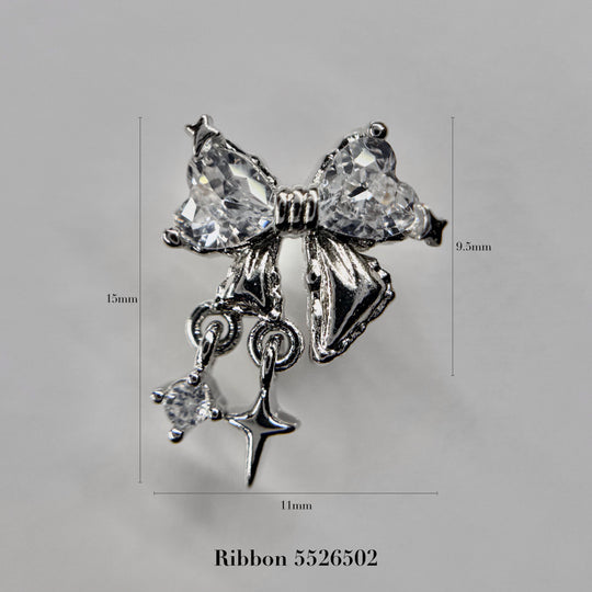 silver parts – ribbon