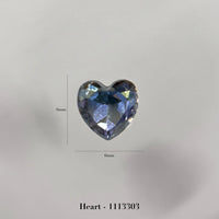 Heart- front small 6×6mm
