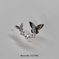 silver parts – butterfly
