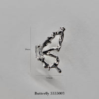 silver parts – butterfly