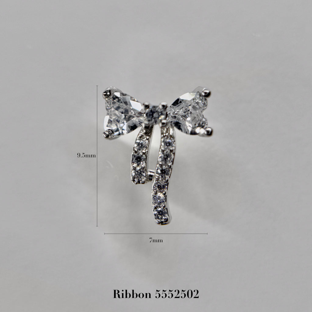 silver parts – ribbon